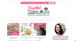 Desktop Screenshot of forgetfulmomma.com